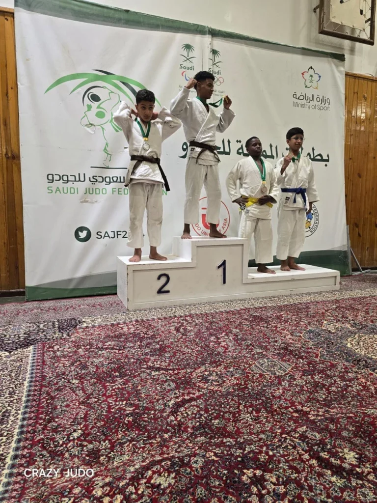 حقق فريق الجودو بالنادي ترتيب عام في بطولة المملكة