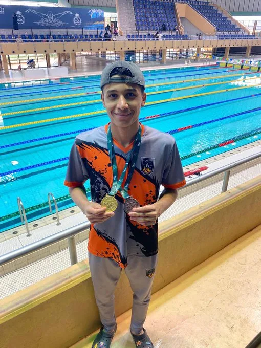 عمر سمير يحصد الذهبية والبرونزية 🥇 🥉