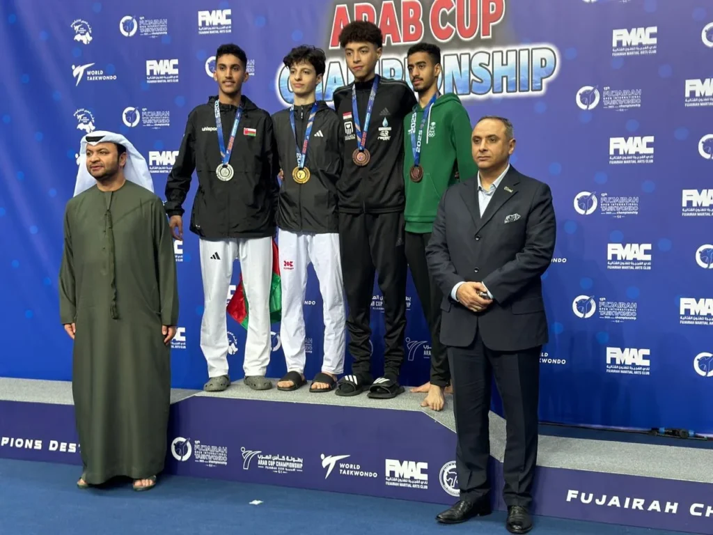 نبراس الطوقي يحقق الميدالية الفضية
